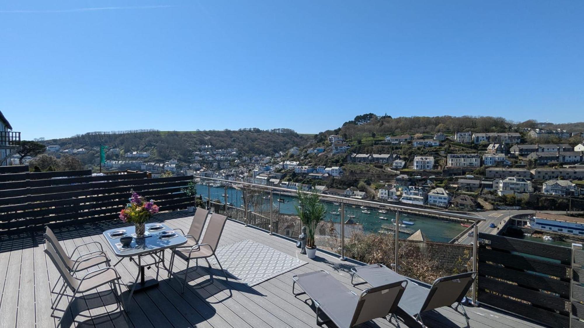 The Hillocks, Looe - Two Bedroom House With Fabulous Views Of Looe Town And Harbour Екстериор снимка
